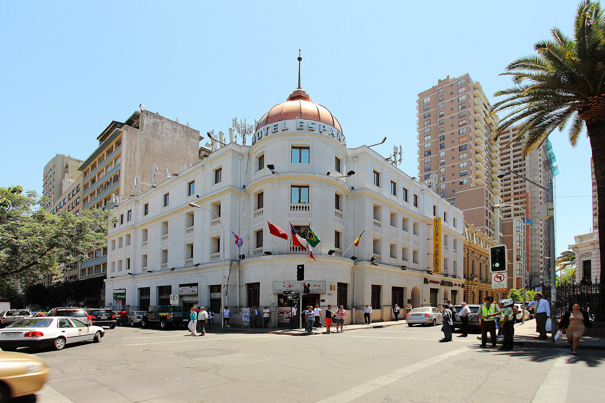 Hotel Espana Santiago Ngoại thất bức ảnh